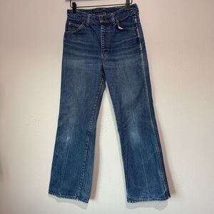 1970s Farah Denim Jeans | True Vintage Straight Leg | Size 30x29